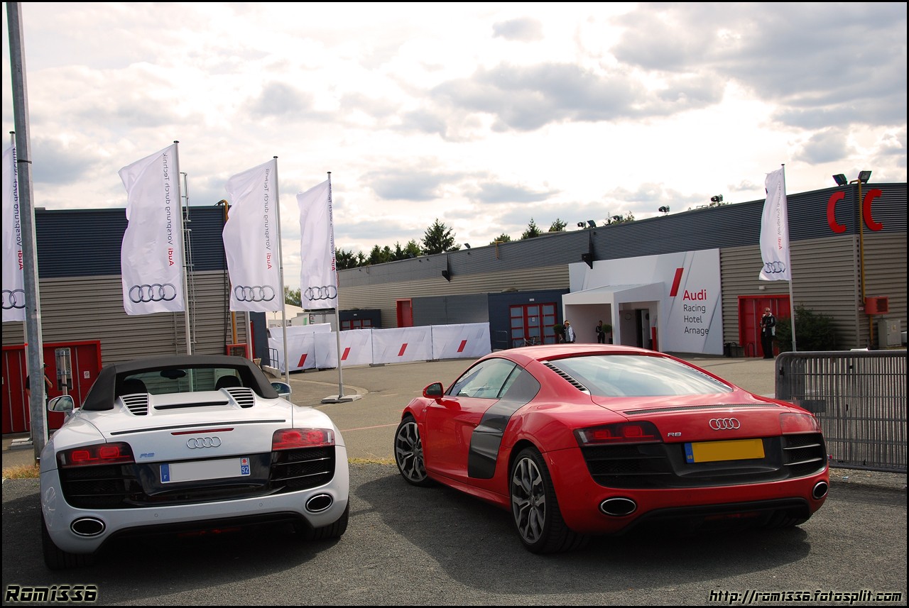 Audi R8 V10 Spyder - 06 - 24h du Mans - Galerie de Rom1336