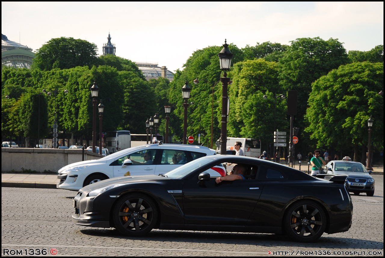 Nissan GT-R - 05 - Spotting Paris - Galerie de Rom1336