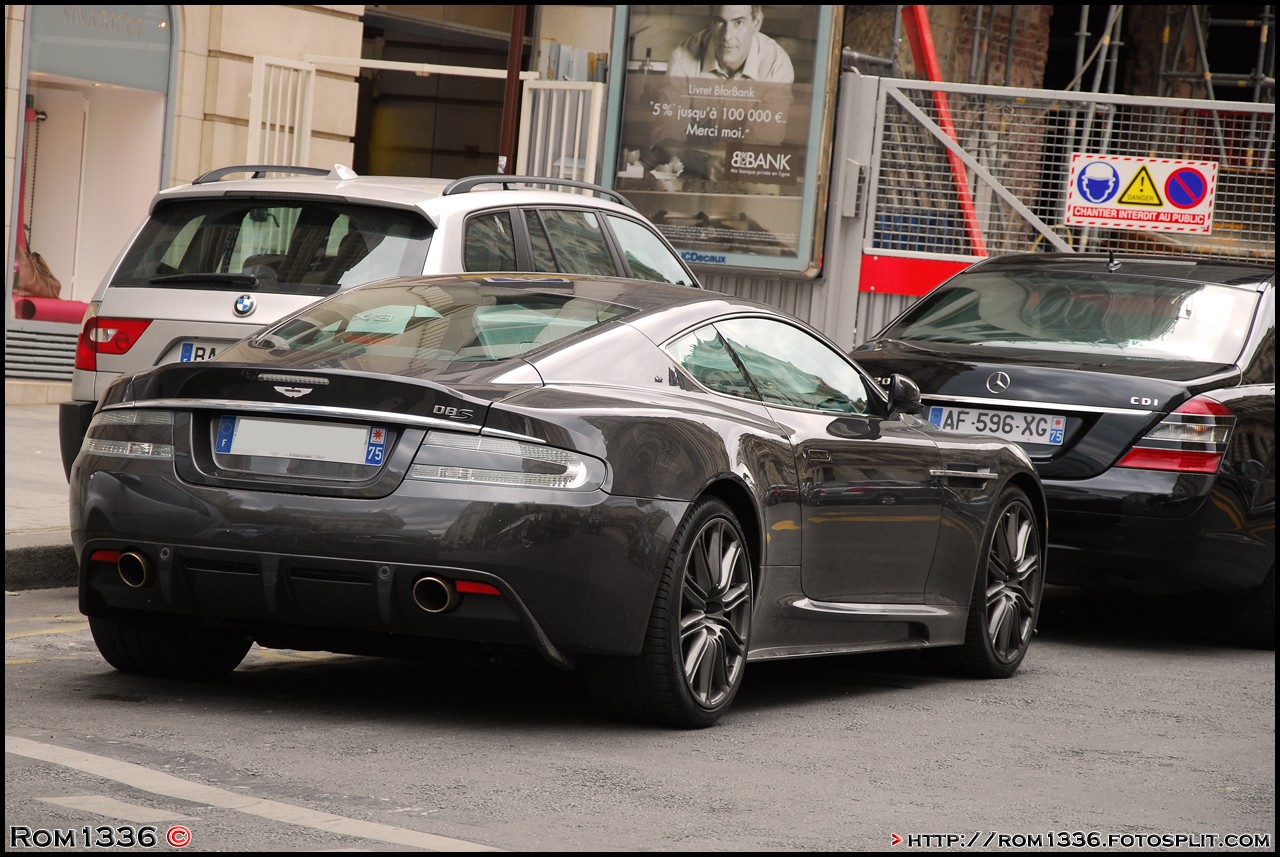 Aston Martin DBS - 06 - Spotting Paris - Galerie de Rom1336