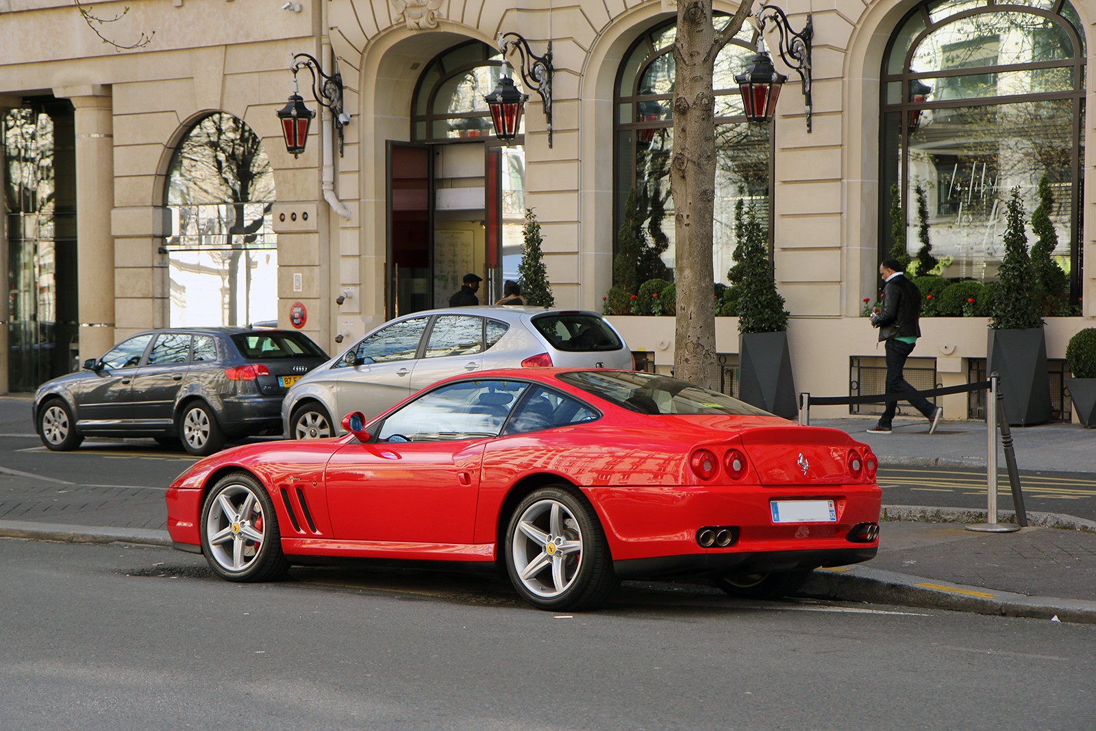 Ferrari 575 Maranello - Spotting Paris - Galerie de Rom1336