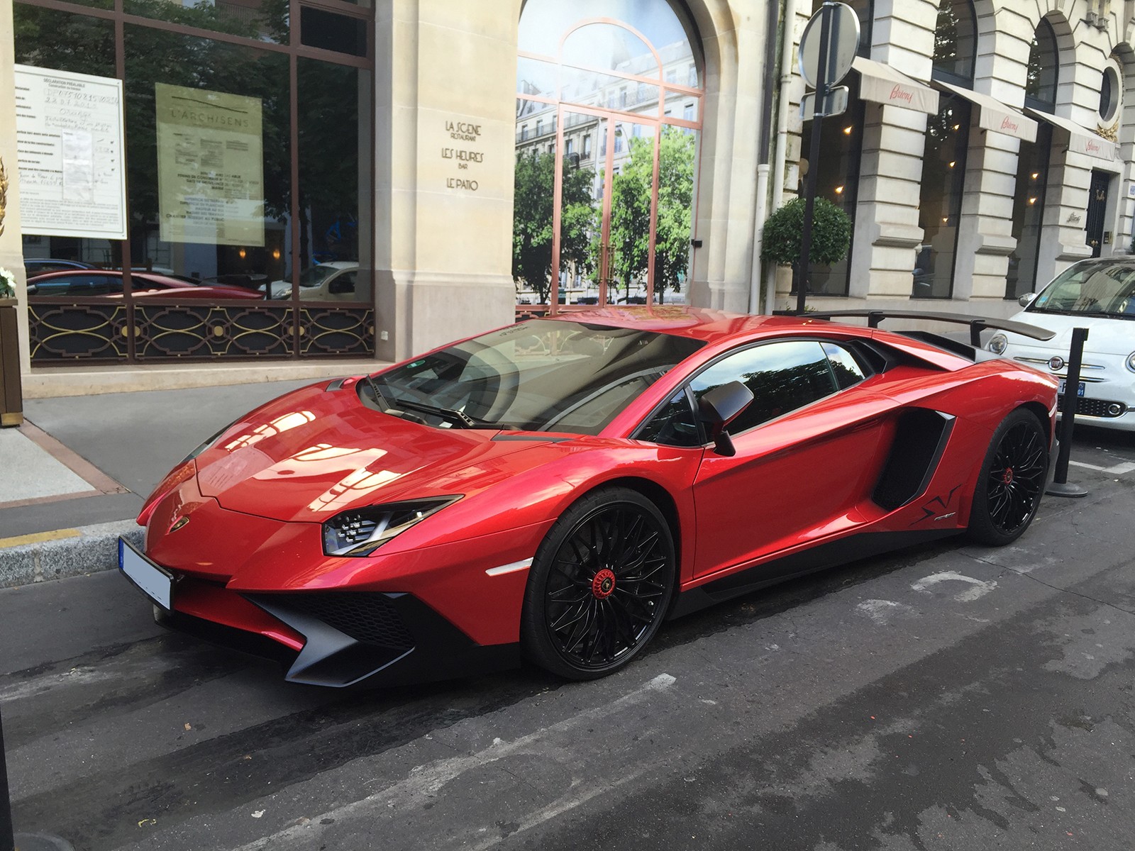 Lamborghini Aventador LP750-4 SV - Spotting Paris - Galerie de Rom1336