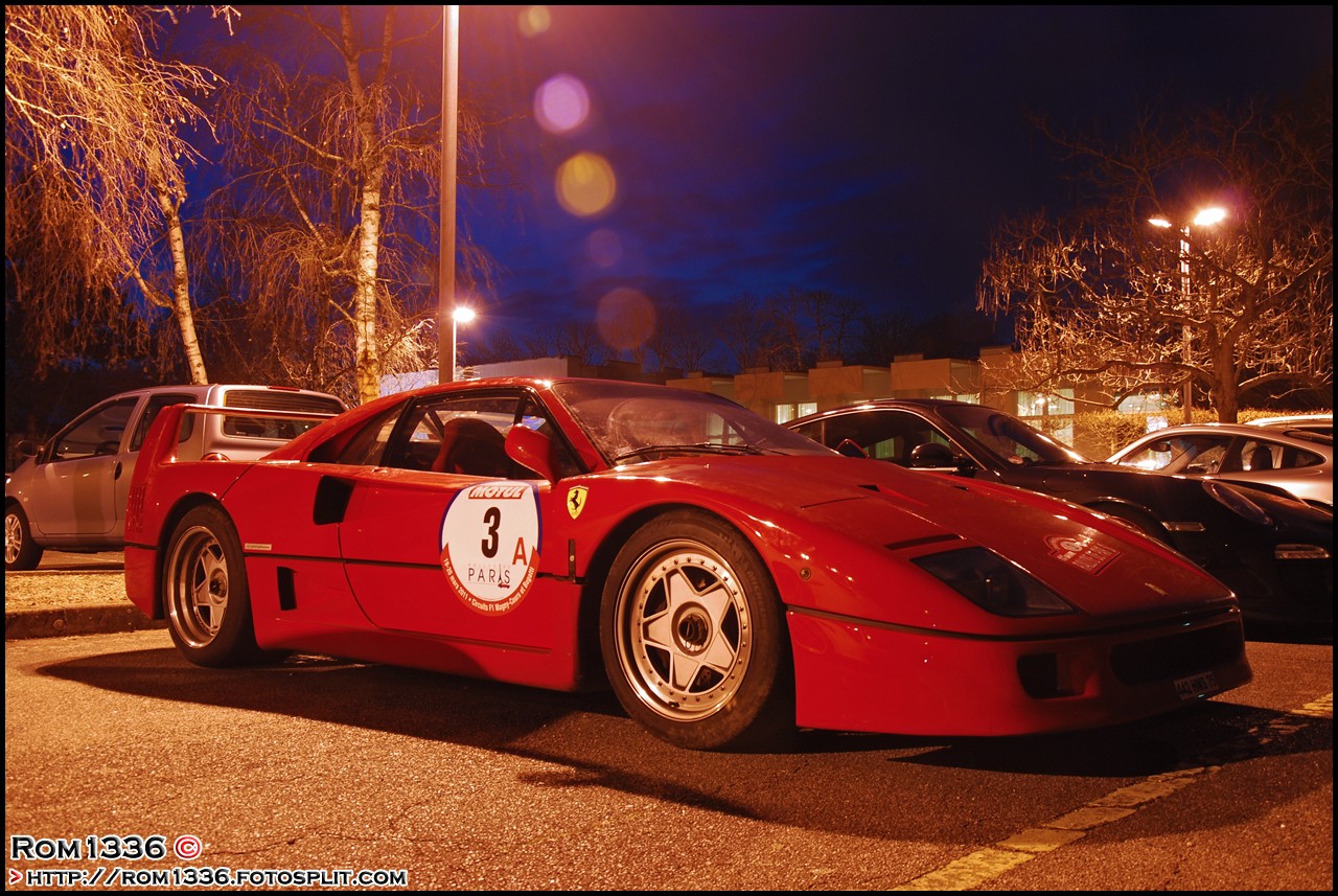 Ferrari F40 - 03 - Rallye de Paris - Galerie de Rom1336