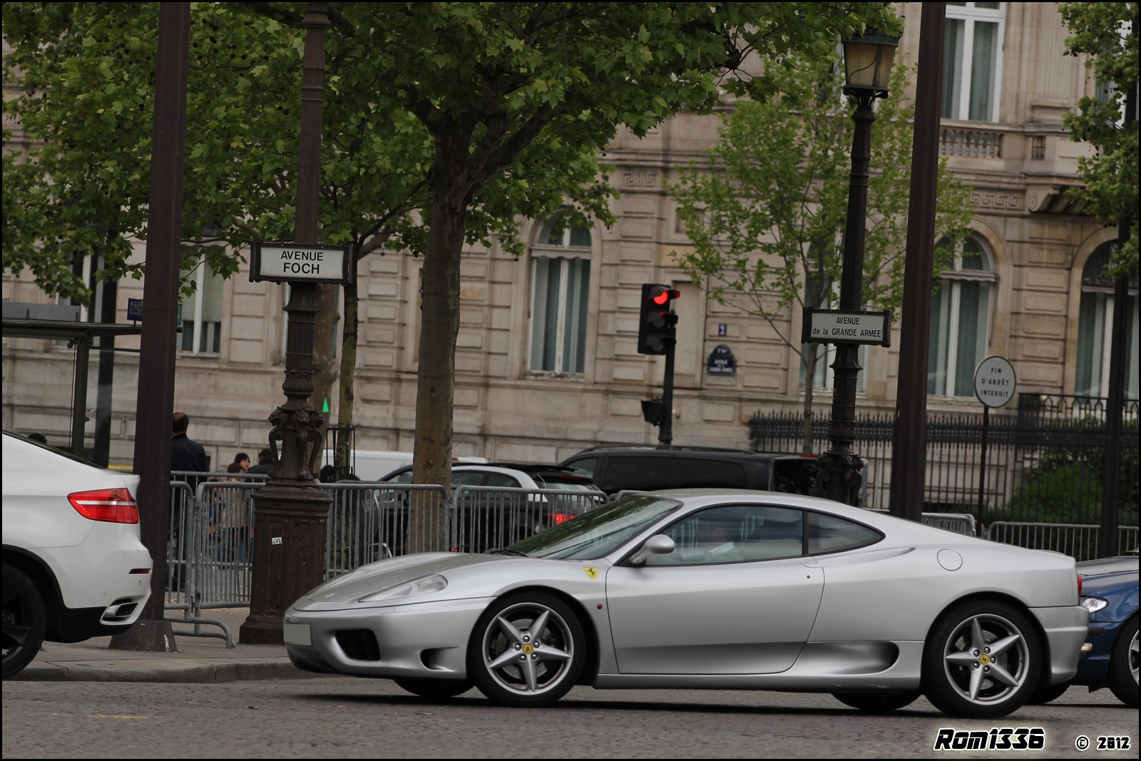 Ferrari 360 Modena - 05 - Spotting Paris - Galerie de Rom1336
