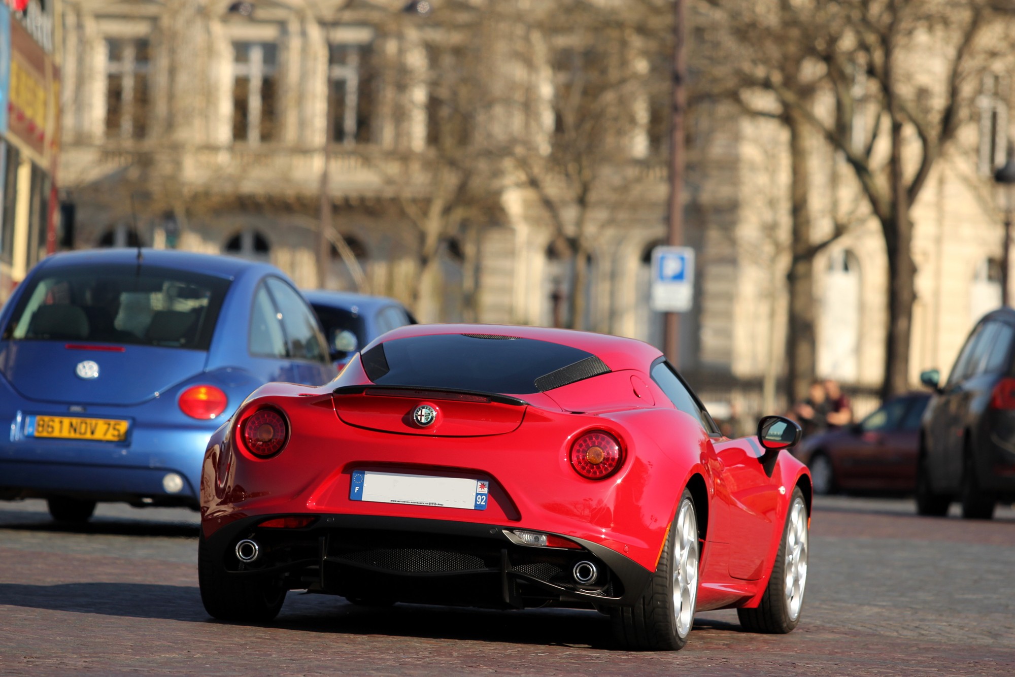 Alfa Romeo 4C - Spotting Paris - Galerie de Rom1336