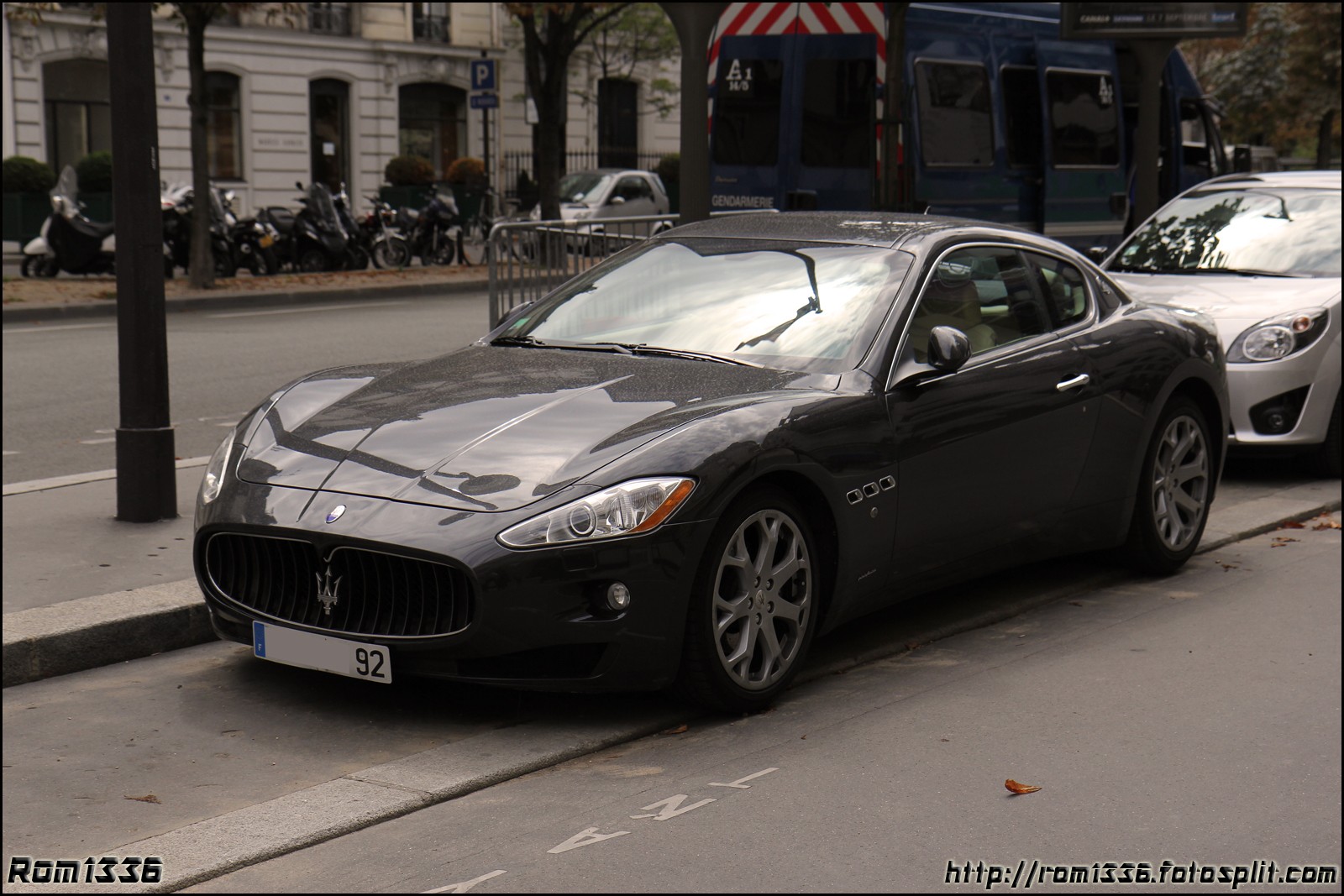Maserati GranTurismo - 08 - Spotting Paris - Galerie de Rom1336