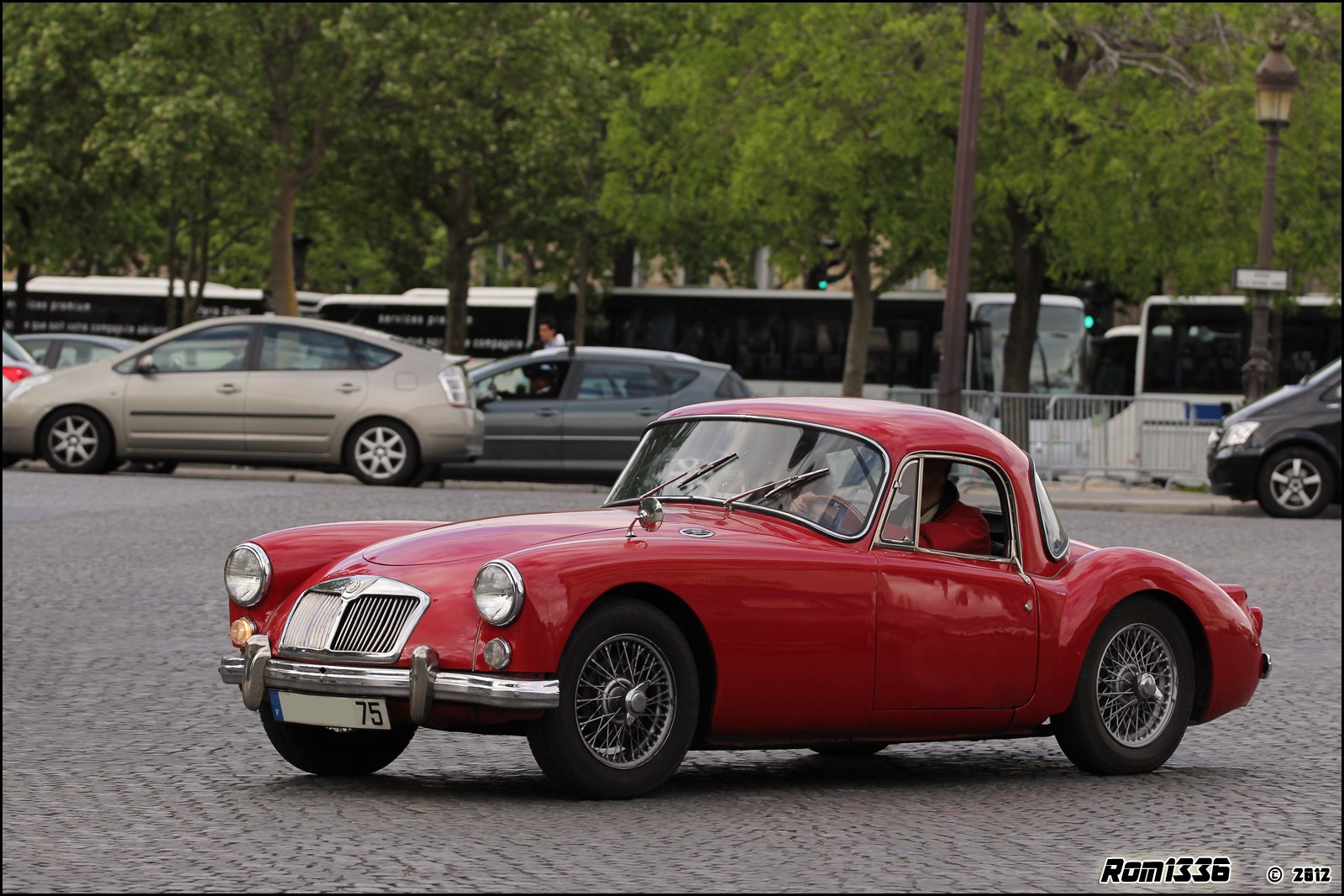MG A Roadster - 05 - Spotting Paris - Galerie de Rom1336