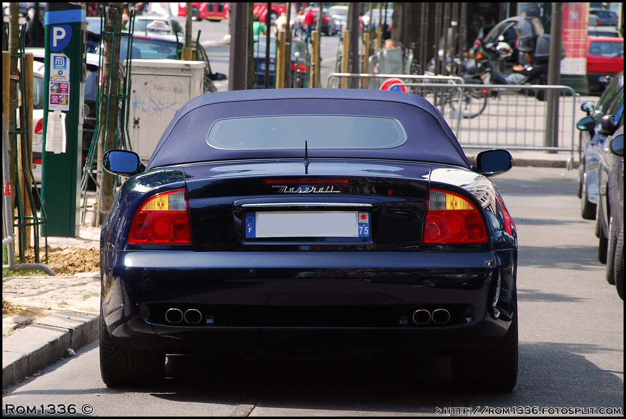 Maserati Spyder - 05 - Spotting Paris - Galerie de Rom1336