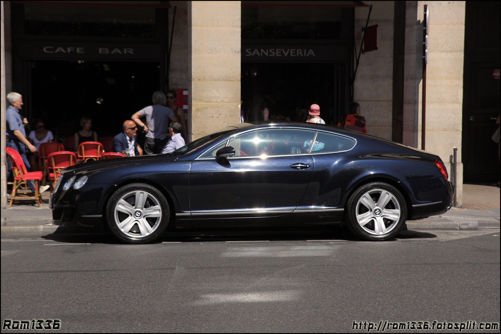 Bentley Continental GT - 08 - Spotting Paris - Galerie de Rom1336
