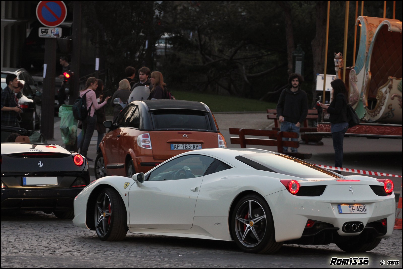 Ferrari 458 Italia - 03 - Spotting Paris - Galerie de Rom1336
