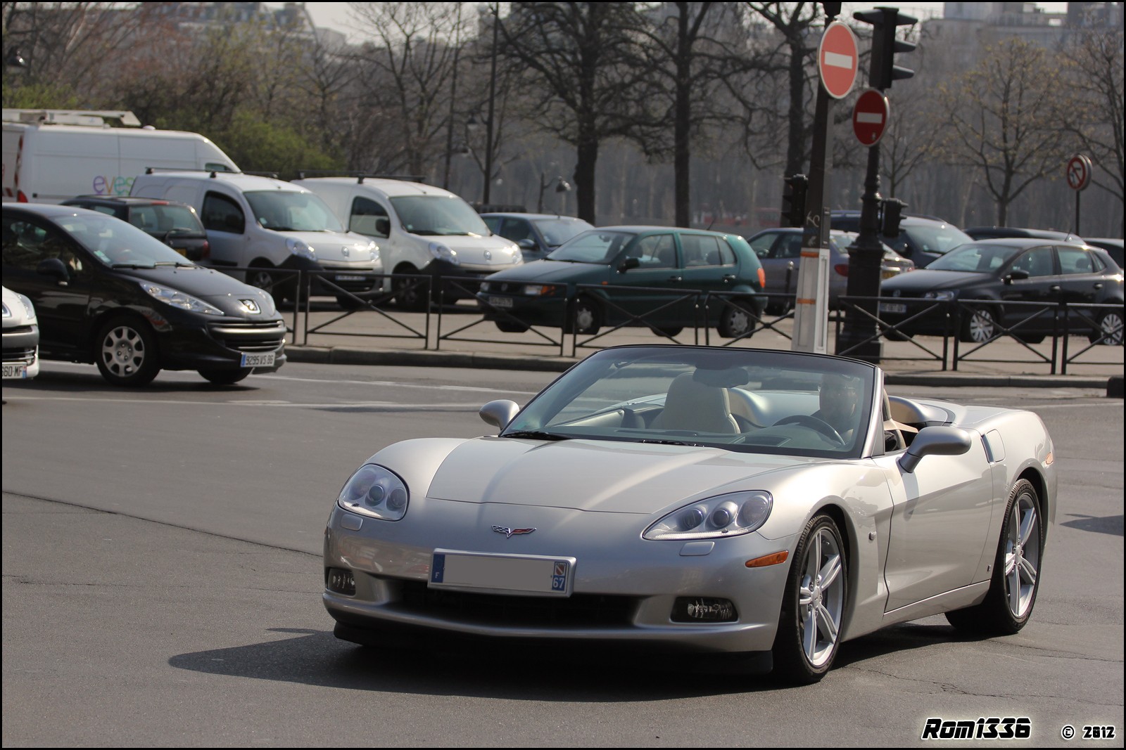 Corvette C6 Cabriolet - 03 - Spotting Paris - Galerie de Rom1336