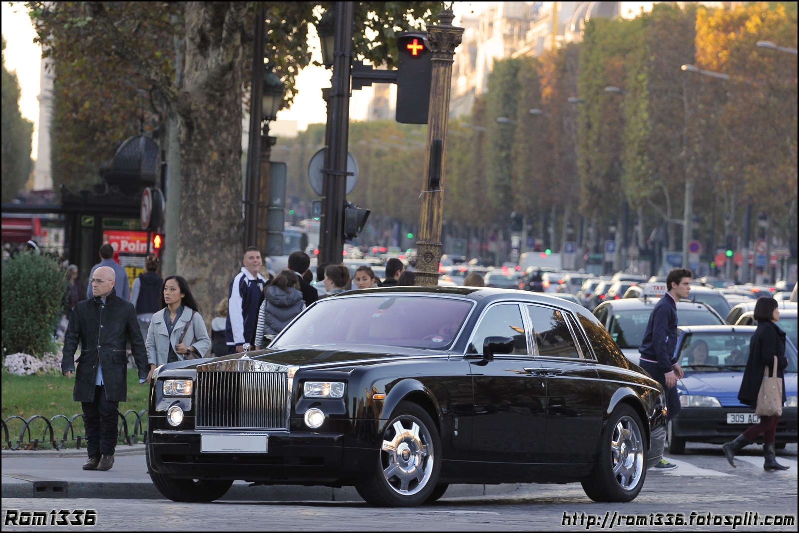 Rolls Royce Phantom - 10 - Spotting Paris - Galerie de Rom1336