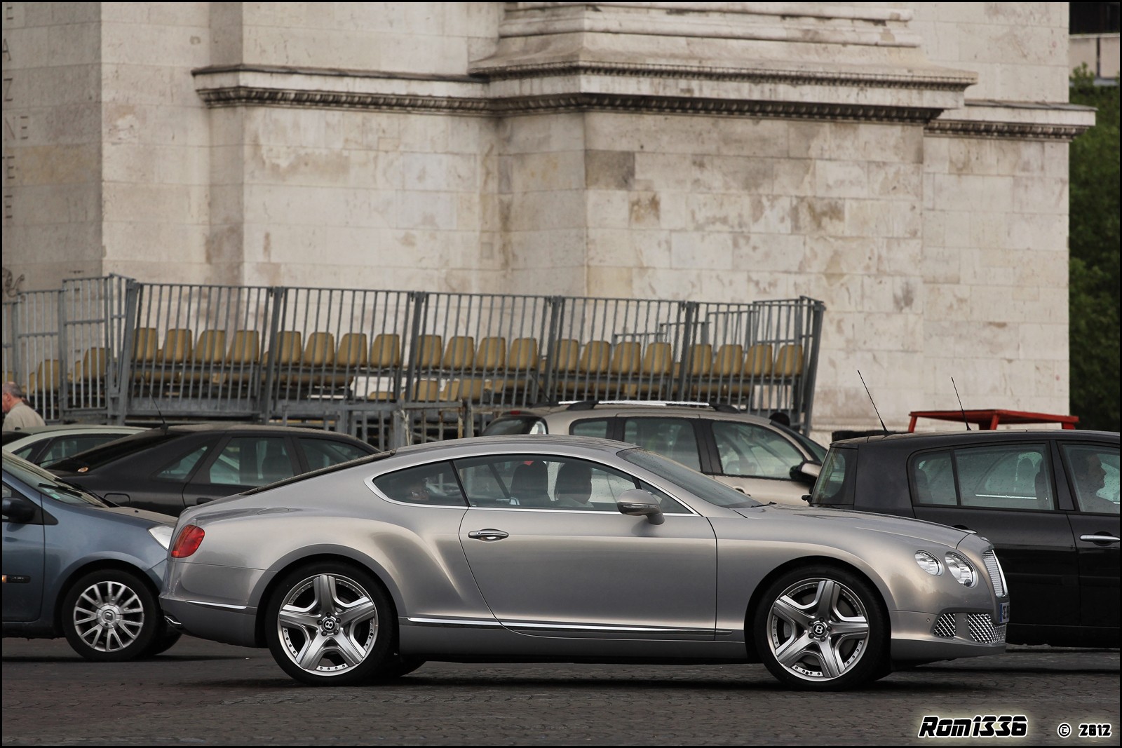 Bentley Continental GT mkII - 05 - Spotting Paris - Galerie de Rom1336