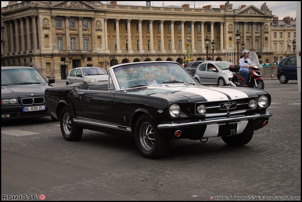 Ford Mustang Convertible - 06 - Spotting Paris - Galerie de Rom1336