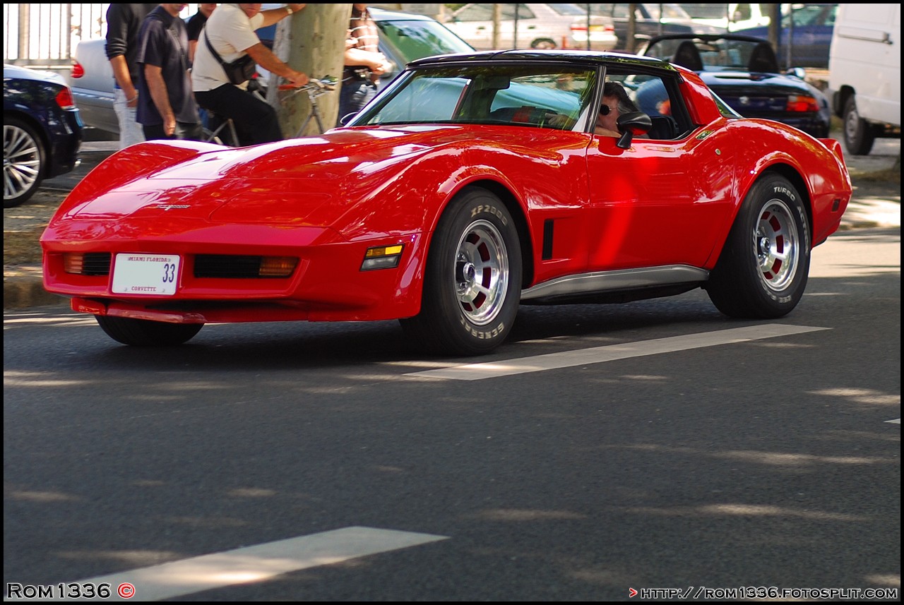 Corvette C3 - 05 - Rassemblement Base Sous Marine Bordeaux - Galerie de Rom1336