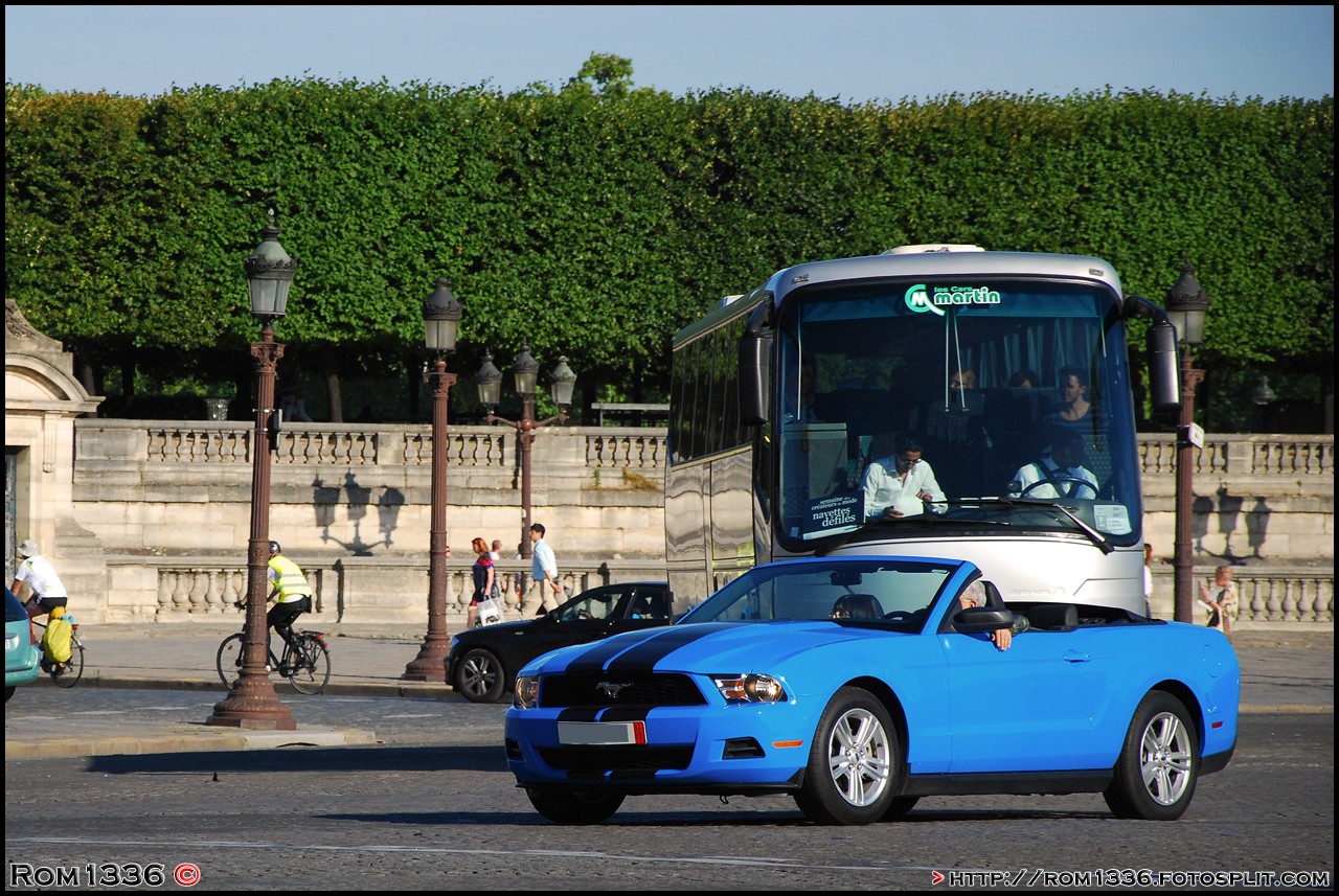 Ford Mustang GT Convertible - 06 - Spotting Paris - Galerie de Rom1336