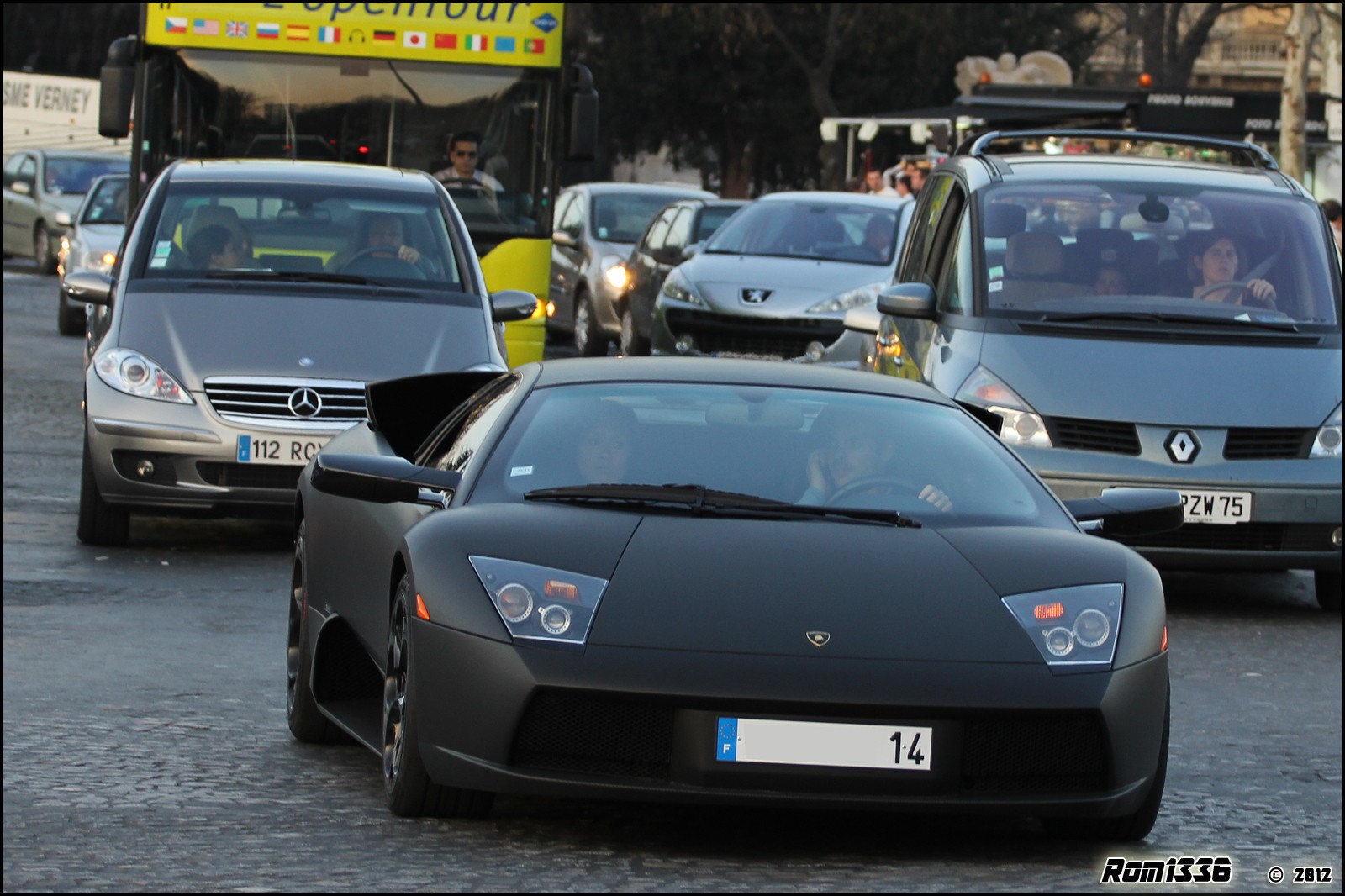 Lamborghini Murcielago - 03 - Spotting Paris - Galerie de Rom1336