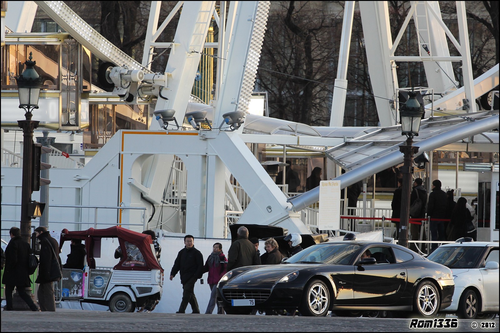 Ferrari 612 Scaglietti - 01 - Spotting Paris - Galerie de Rom1336