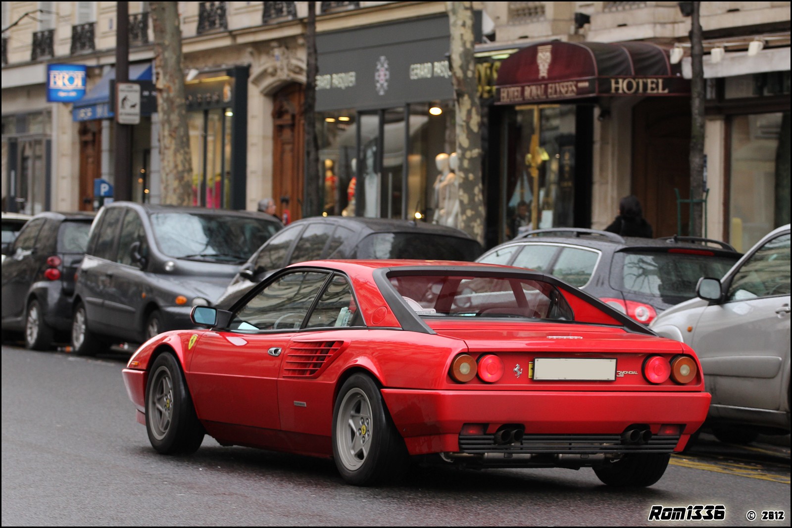 Ferrari Mondial 3,2 - 03 - Spotting Paris - Galerie de Rom1336