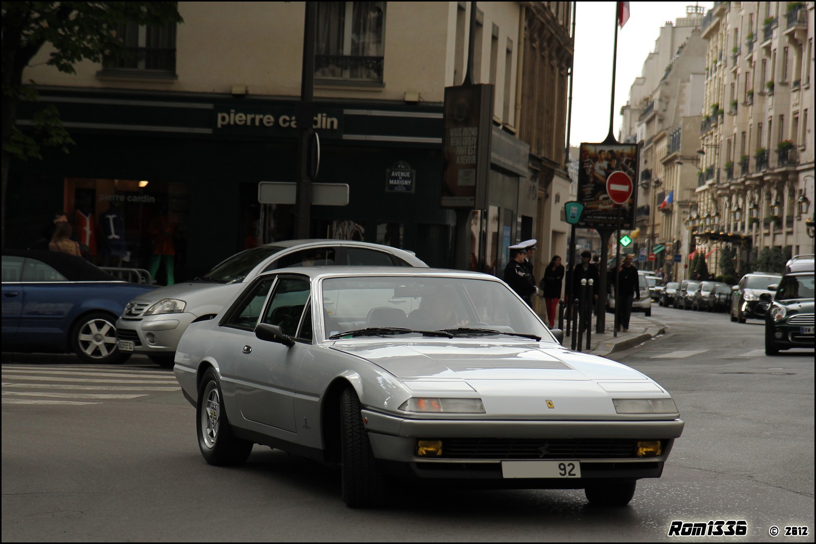 Ferrari 412 - 05 - Spotting Paris - Galerie de Rom1336