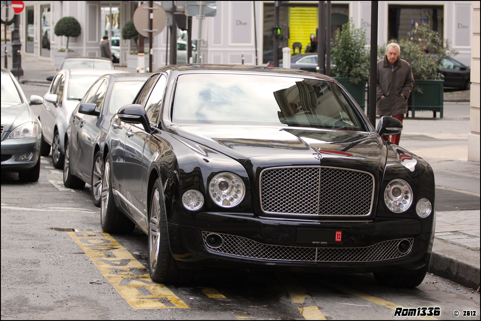 Bentley Mulsanne - 01 - Spotting Paris - Galerie de Rom1336
