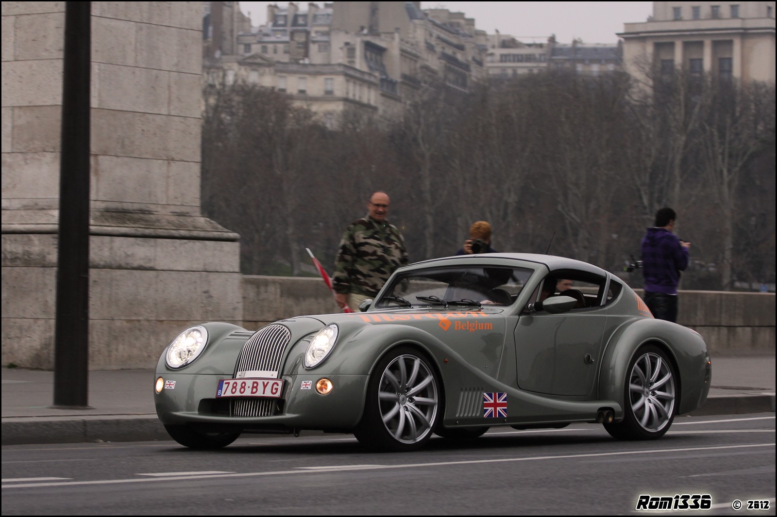 Morgan Aero Supersports - 03 - Rallye de Paris - Galerie de Rom1336