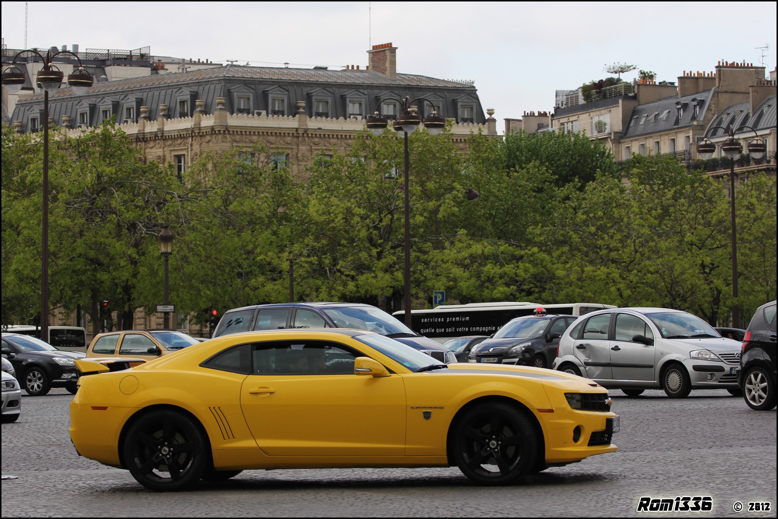 Chevrolet Camaro Transformers Editions - 05 - Spotting Paris - Galerie de Rom1336