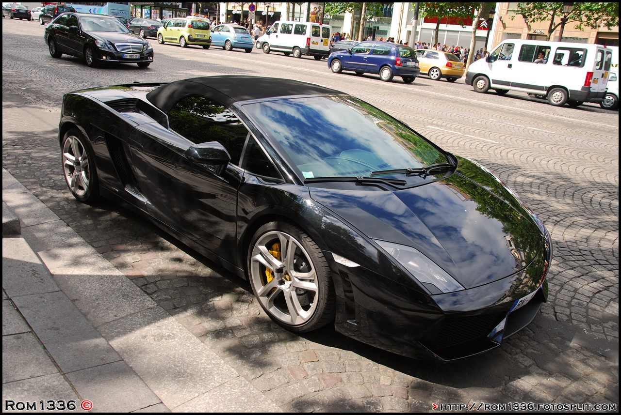 Lamborghini Gallardo LP560-4 Spyder - 06 - Spotting Paris - Galerie de Rom1336