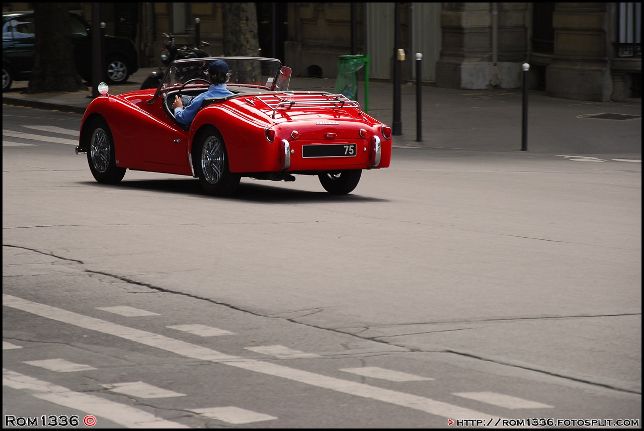 Triumph TR3 - 05 - Spotting Paris - Galerie de Rom1336
