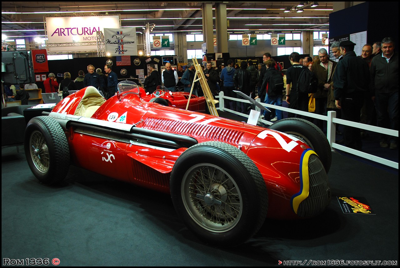 Alfa Romeo 159 Alfetta - 02 - Retromobile - Galerie de Rom1336
