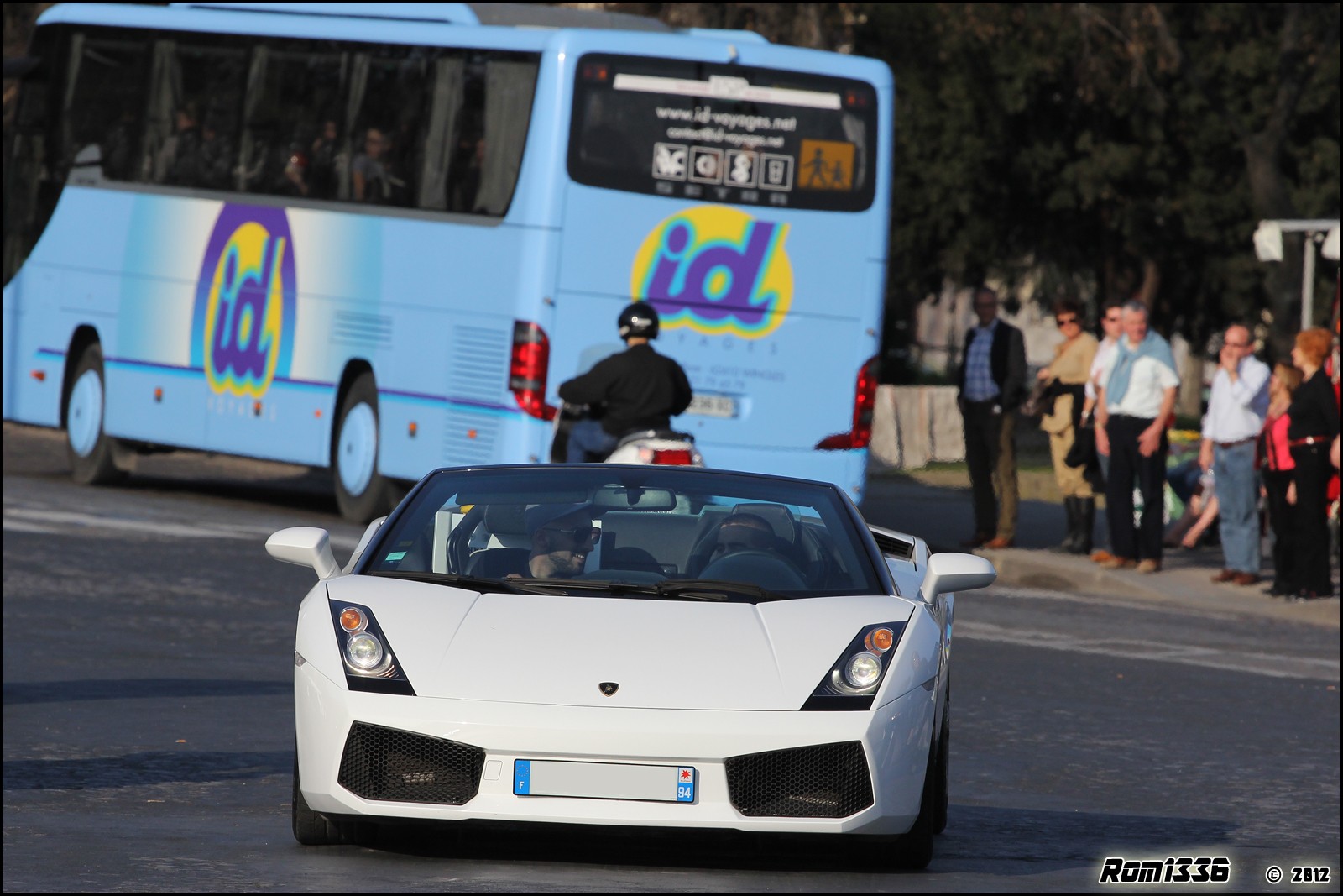 Lamborghini Gallardo Spyder - 03 - Spotting Paris - Galerie de Rom1336