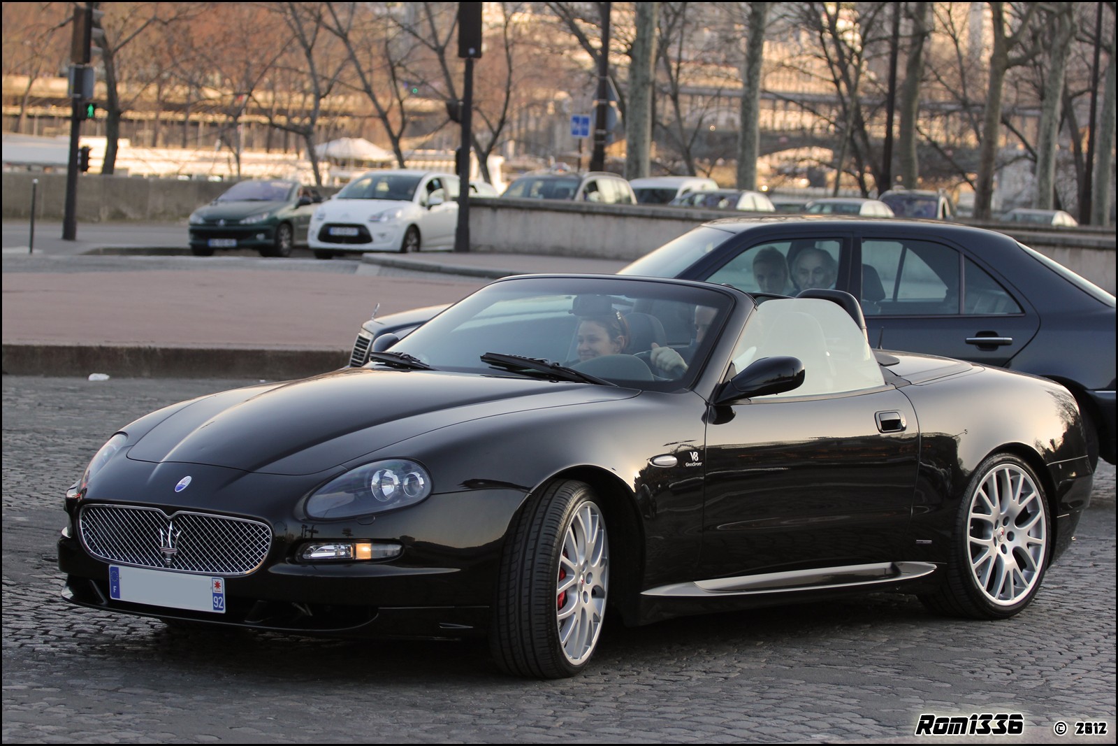 Maserati Gransport Spyder - 03 - Spotting Paris - Galerie de Rom1336