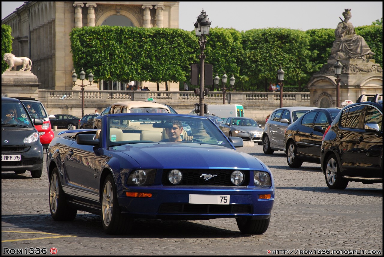 Ford Mustang - 05 - Spotting Paris - Galerie de Rom1336