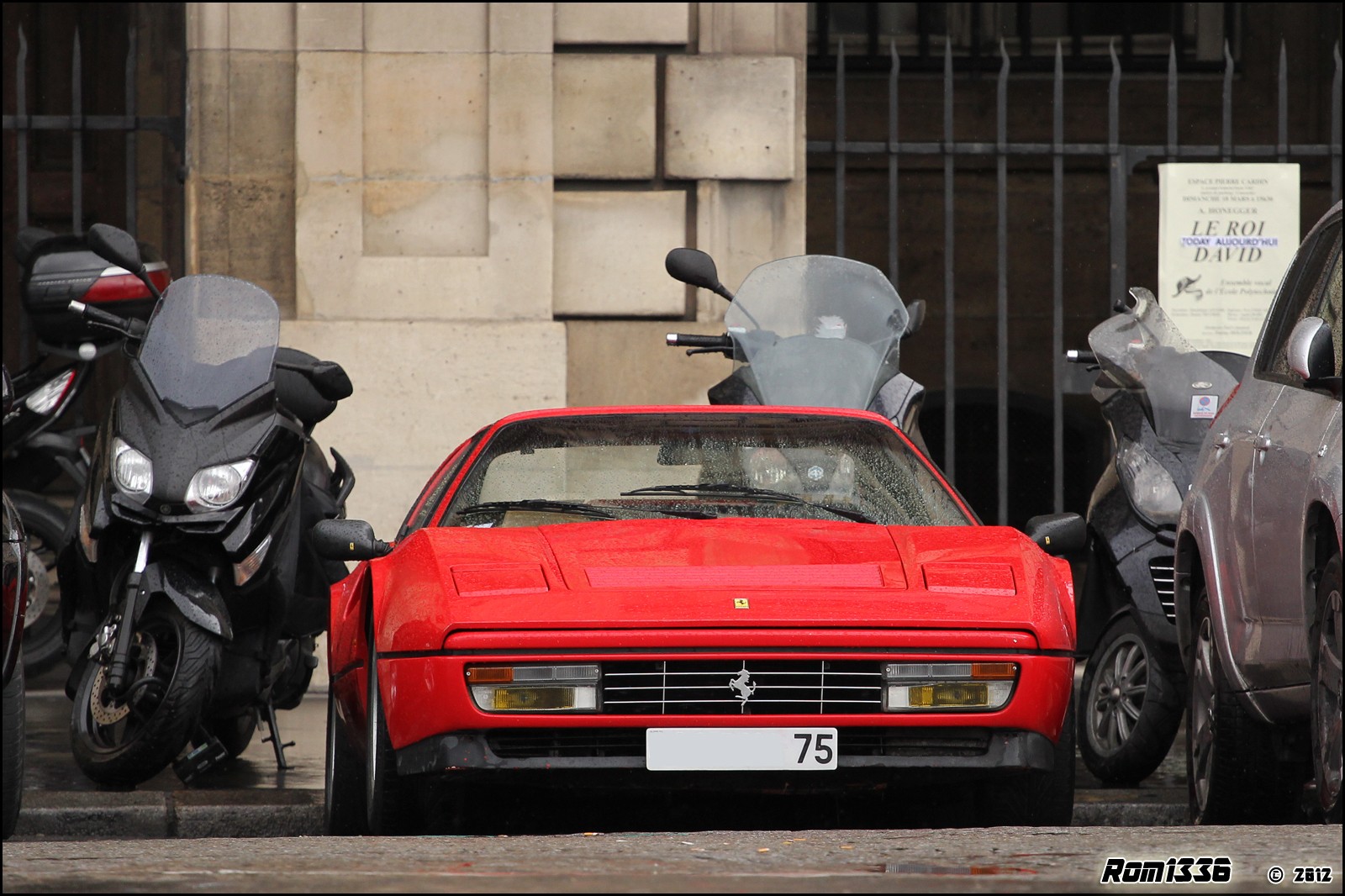 Ferrari 328 GTS - 03 - Spotting Paris - Galerie de Rom1336