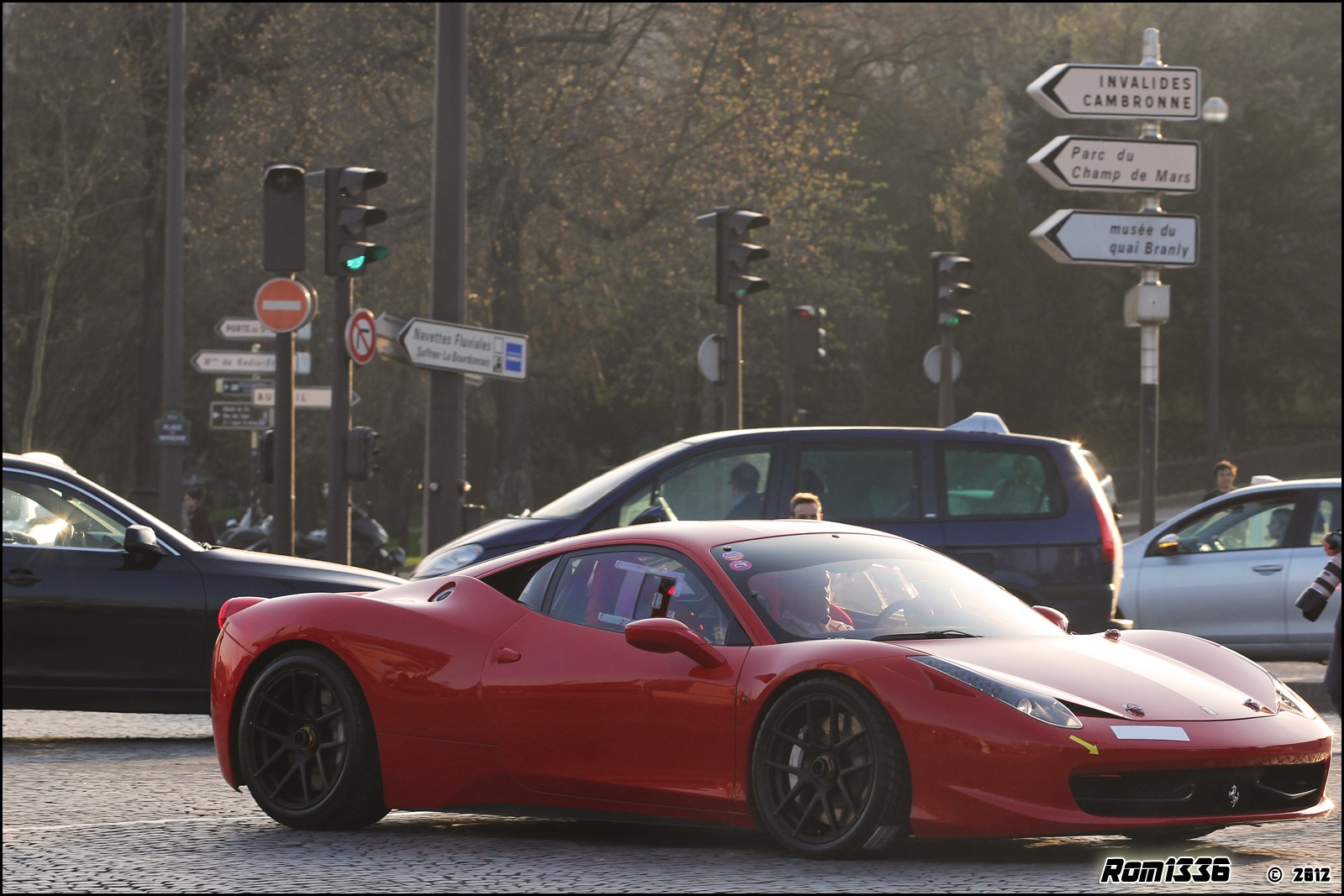Ferrari 458 Challenge - 03 - Spotting Paris - Galerie de Rom1336