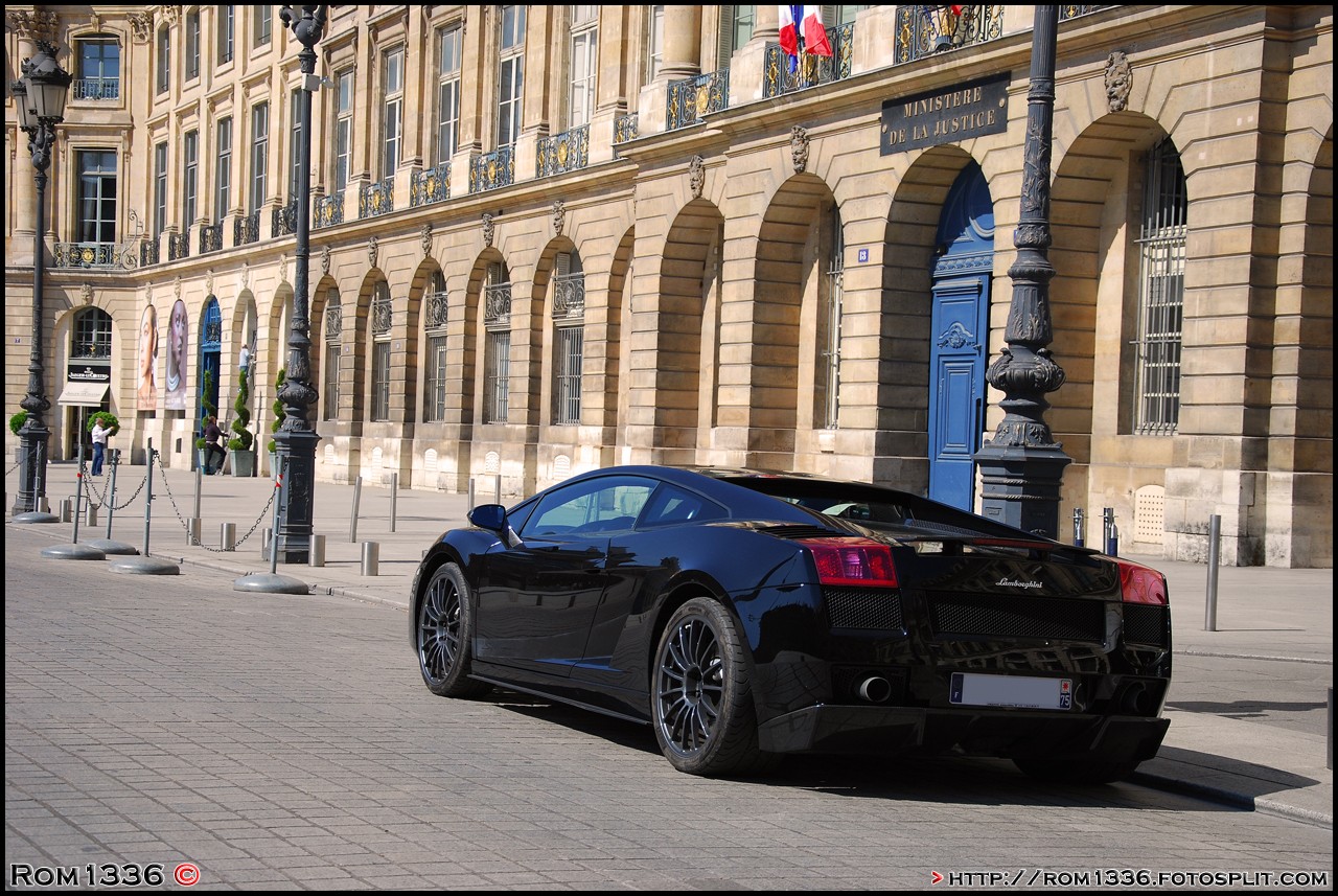 Lamborghini Gallardo Superleggera - 05 - Spotting Paris - Galerie de Rom1336