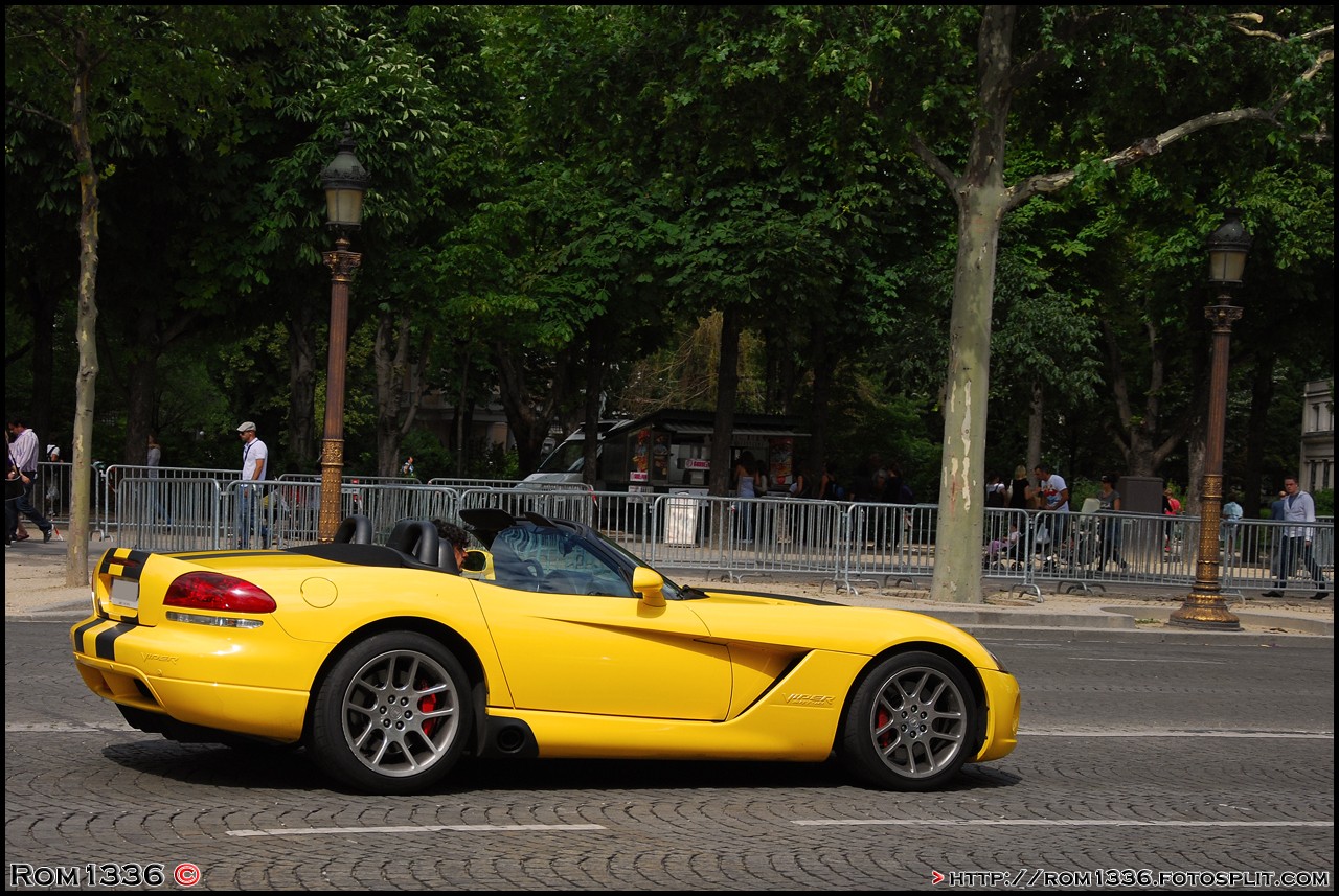 Dodge Viper SRT-10 - 06 - Spotting Paris - Galerie de Rom1336