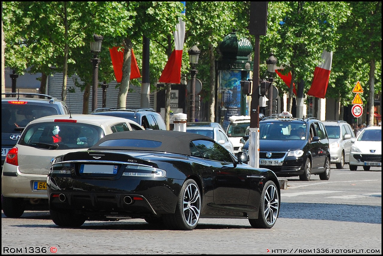 Aston Martin DBS Volante - 05 - Spotting Paris - Galerie de Rom1336