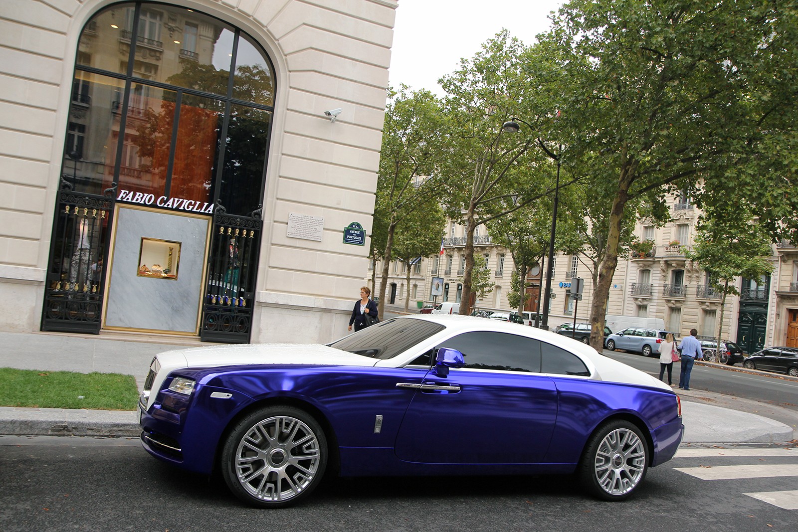 Rolls Royce Wraith - Spotting Paris - Galerie de Rom1336