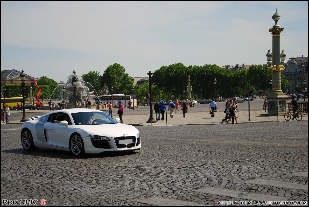 Audi R8 - 05 - Spotting Paris - Galerie de Rom1336