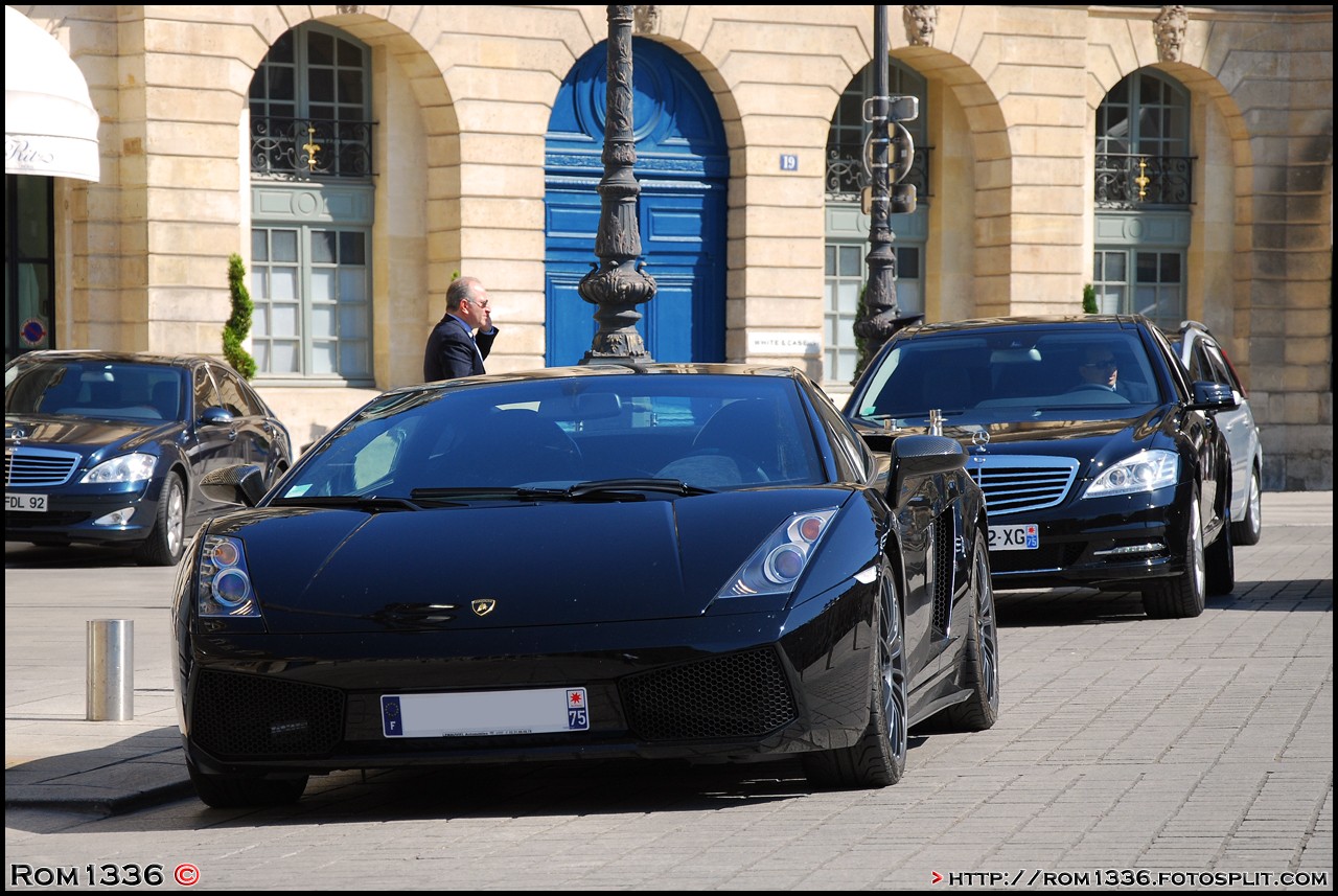 Lamborghini Gallardo Superleggera - 05 - Spotting Paris - Galerie de Rom1336
