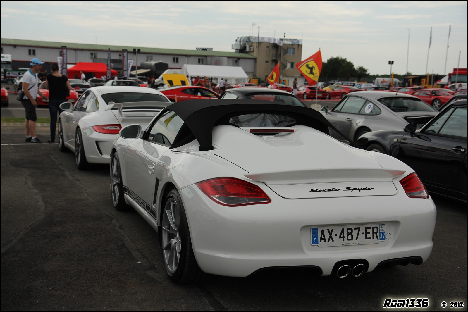 Porsche Boxster Spyder - 06 - 500 Ferrari contre le cancer (Sport & Collection) - Galerie de Rom1336