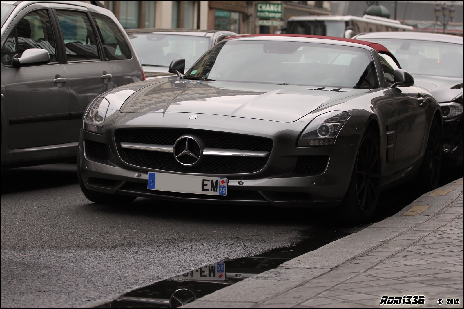 Mercedes SLS AMG Roadster - 03 - Spotting Paris - Galerie de Rom1336