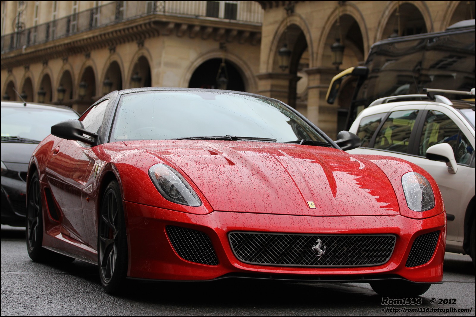 Ferrari 599 GTO - 01 - Spotting Paris - Galerie de Rom1336