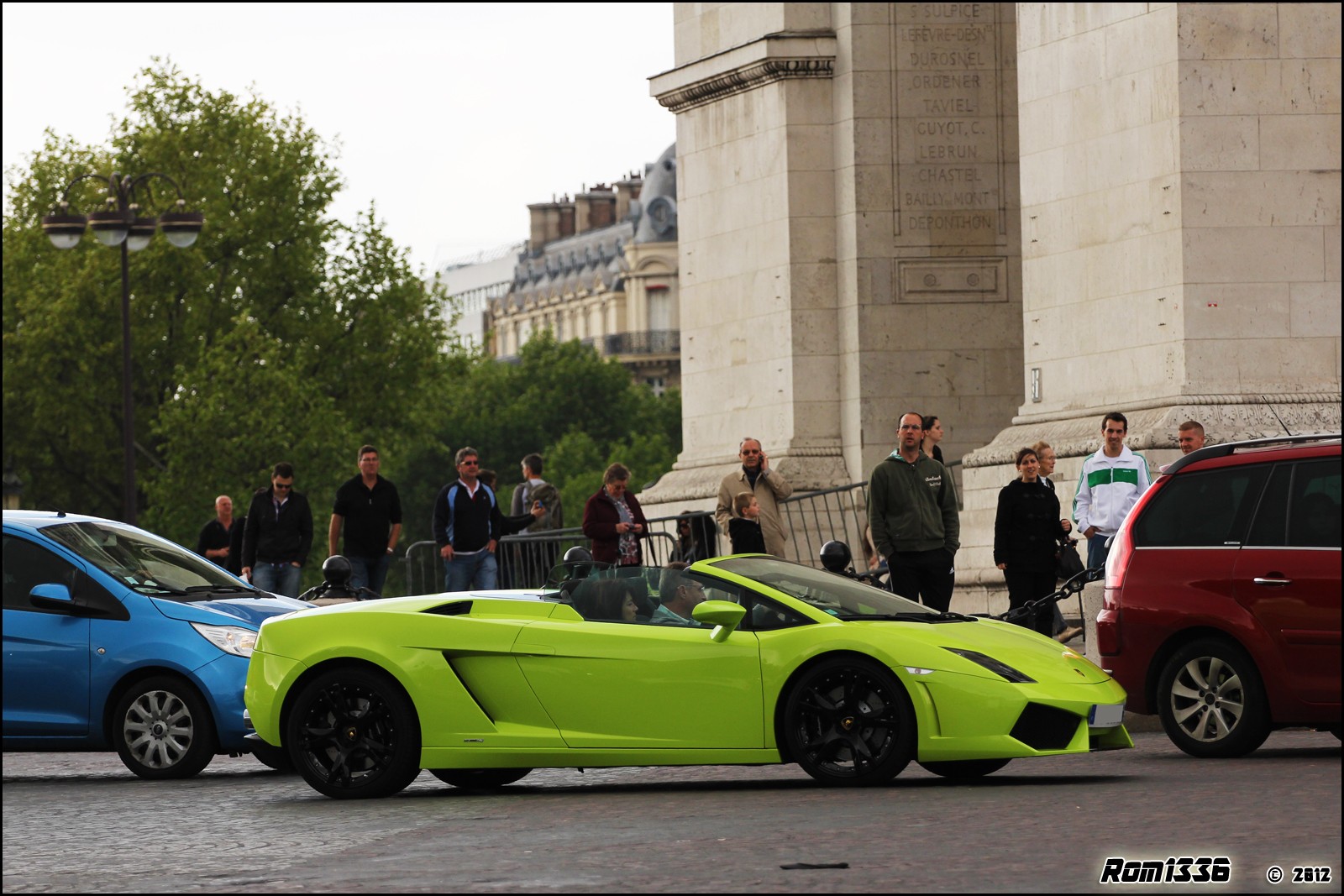 Lamborghini Gallardo LP560-4 Spyder - 05 - Spotting Paris - Galerie de Rom1336