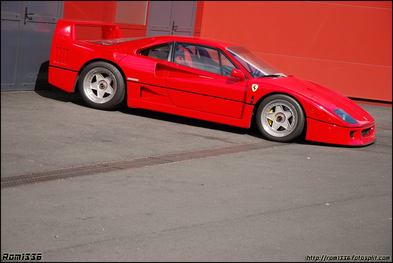Ferrari F40 - 06 - 24h du Mans - Galerie de Rom1336