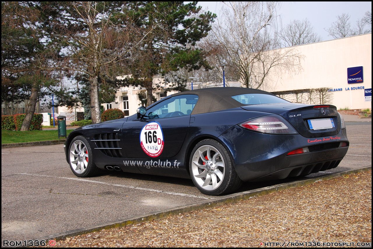 Mercedes McLaren SLR Roadster - 03 - Rallye de Paris - Galerie de Rom1336