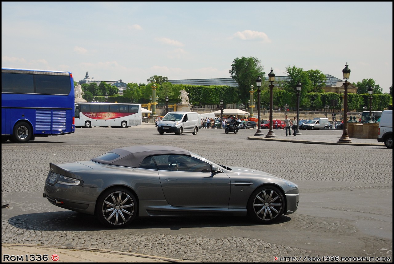 Aston Martin DB9 Volante - 05 - Spotting Paris - Galerie de Rom1336
