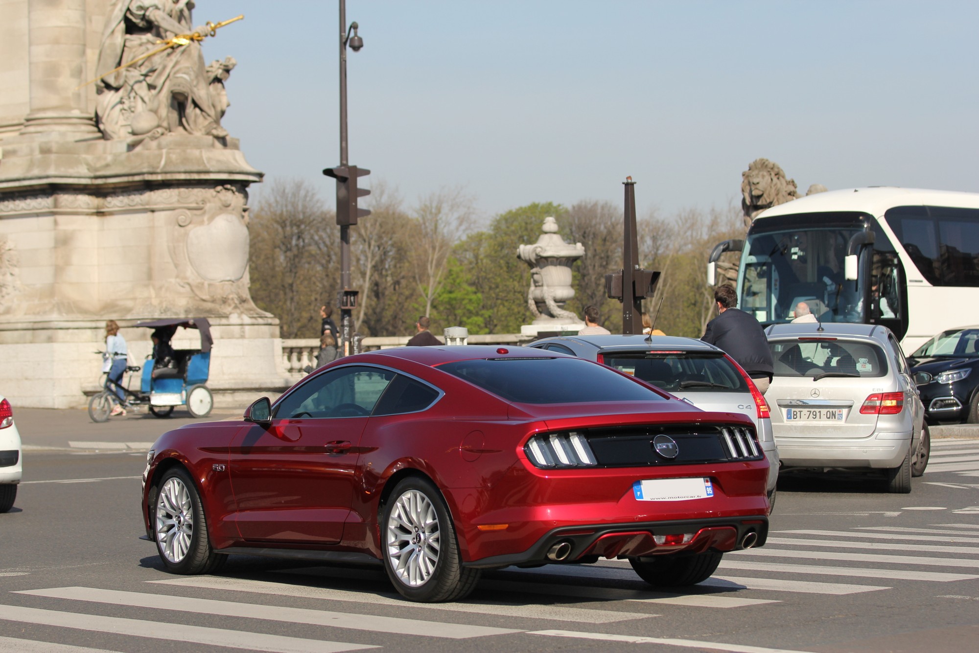 Ford Mustang GT 5.0 - Spotting Paris - Galerie de Rom1336