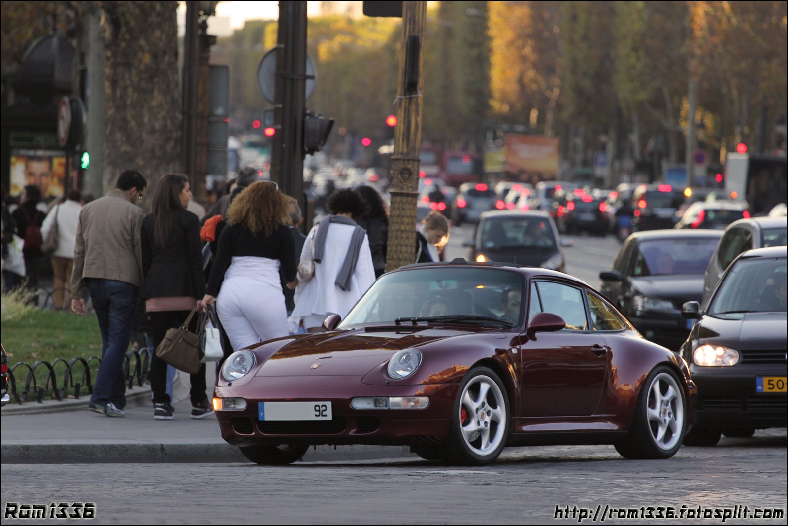 Porsche 911 Turbo (993) - 10 - Spotting Paris - Galerie de Rom1336