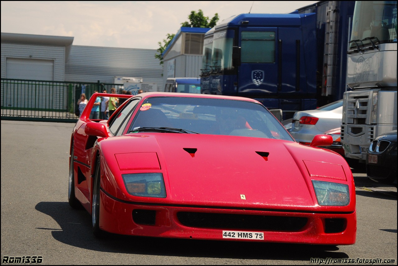 Ferrari F40 - 06 - 500 Ferrari contre le cancer (Sport & Co) - Galerie de Rom1336